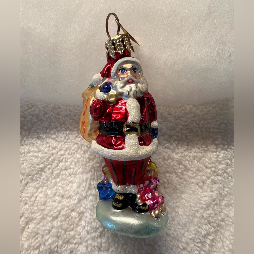 Christopher Radko Jolly Ringer Gem Christmas Ornament